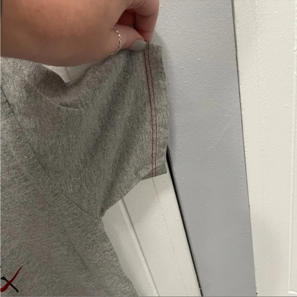 Nike Y2K Grey Velvet T Shirt - Picture 6 of 12